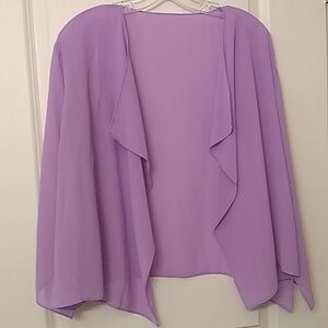 🆕flowy lavender shrug